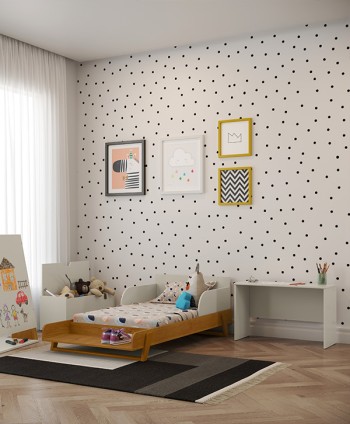 BEDROOM CRIB MAX REF 61452 MULTIFUNCTIONAL / KIDS / KIDS DESK / TOY W1650H890D824 MM (MATT1300X700MM