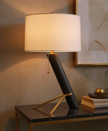DECO LAMP TABLE CAMRYN TL-A132 400*580 BLACK