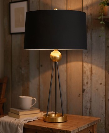 DECO LAMP TABLE CADMO TL-A170 380*720 ANTIQUE BRASS