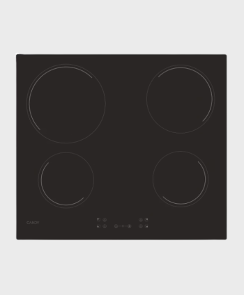 CANDY BUILT IN HOB 4 ZONES 60CM BLACK VETROCERAMIC