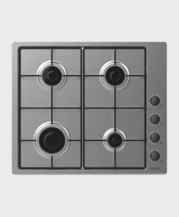 CANDY BUILT IN HOB 4 BURNERS 60 CM STAINLESS STEEL ENAMELED