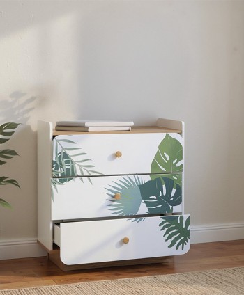 BEDROOM CHEST SAFARI FUNVILLE SGY_CD_061 3 DRAWERS H870  W800  D420  MM