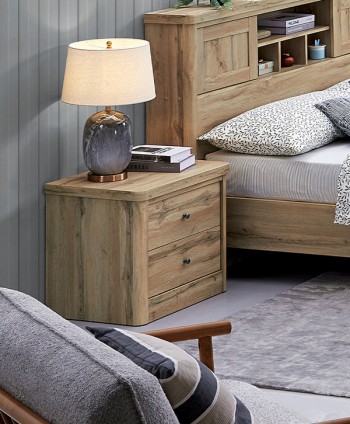 BEDROOM NIGHTSTAND AUTUMN 2403-S3R2 DRAWERS L600 X D450 X H556MM