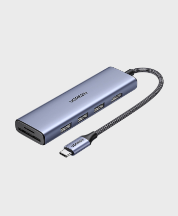UGREEN USB-C TO HDMI(4K@30HZ)+3*USB-A3.0+SD/TF