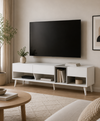 LIVING TV UNIT FERN FUSION SET SGY_TV_177 H 450 W1600D 400MM