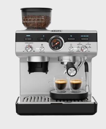 KRUPS PRECISION ESPRESSO MACHINE WITH BUILD IN GRINDER