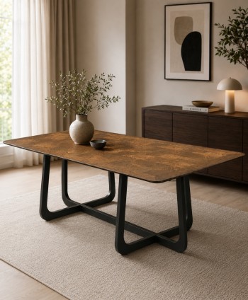 DINING TABLE FOREST IVT 3370 H750 W2400 D1000 MM