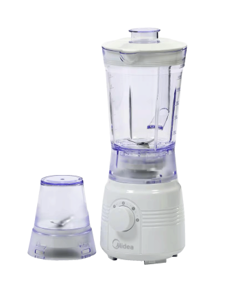 MIDEA PLASTIC JUG BLENDER WITH GRINDER 1.5L 600W