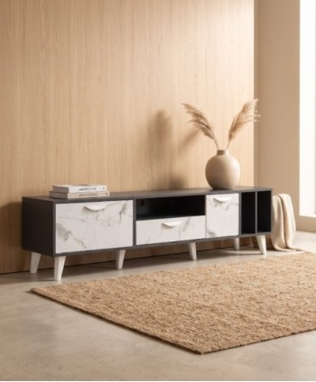 LIVING TV UNIT ELEGANCE SET SGY_TV_103 H 450 W1800D 400MM