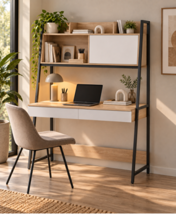 OFFICE DESK PORTO CT-1927C 124*54*171 CM
