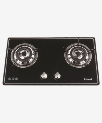 RINNAI BUILT IN HOB 2 GAS BURNERS RVB-2BGB