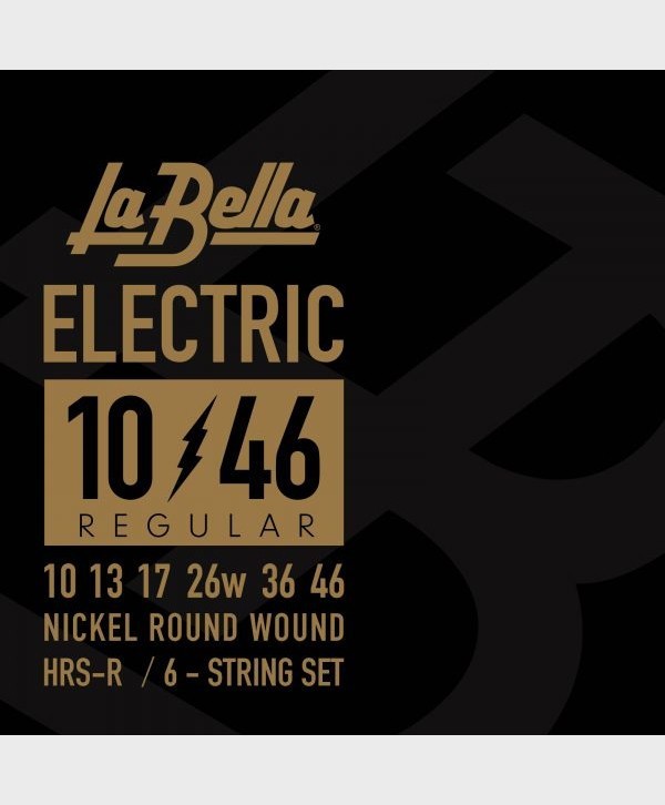 LABELLA GUITAR STRINGS - SET ELEC GTR REG 010-046