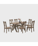 MONZA CHAIR YH BHEVEA35-X(B)(M-ATO)53R50 RUSTIC HEVEA (AWB) PADDED SEAT W1082 X D277 X SH495MM