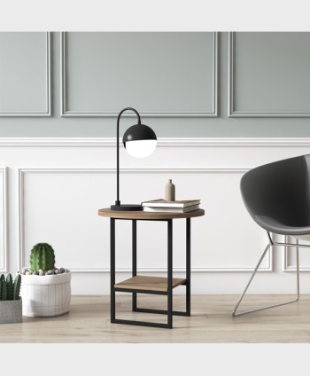RUUM MILAS SIDE TABLE OAK