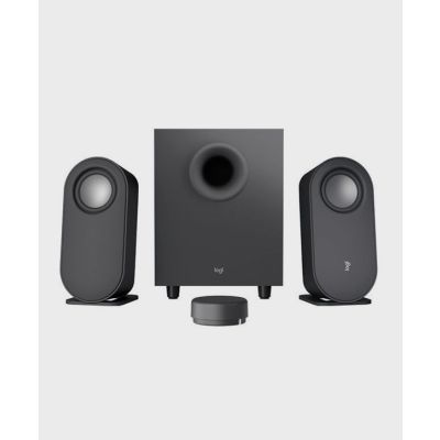 LOGITECH Z407 BLUETOOTH COMPUTER SPEAKERS WITH SUBWOOFER AND WIRELESS CONTROL - GRAPHITE