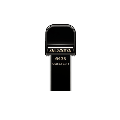 ADATA PEN DRIVE 64GB LIGHTING BLACK AI920 AAI92064GCBK