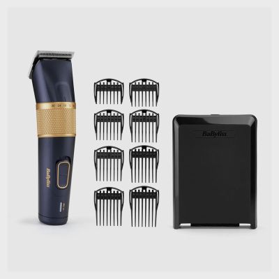 BABYLISS HAIR CLIPPER,LITHIUM-ION,NAVY/GOLD 