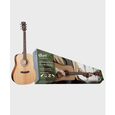 CORT ACOUSITC GUITAR - PACKAGE  EARTH PACK OP