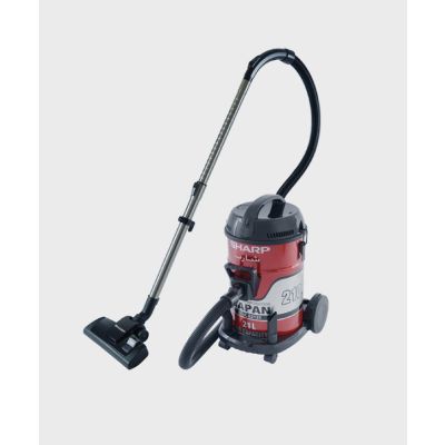 SHARP BARREL CANISTER DRY RED VACUUM CLEANER 2100W - ECCA2121Z