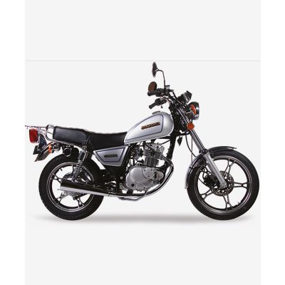 SUZUKI MOTORCYCLE GN125H, 124CC GN125HSILVER