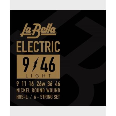 LABELLA GUITAR STRINGS - SET ELEC GTR LITE 009-046