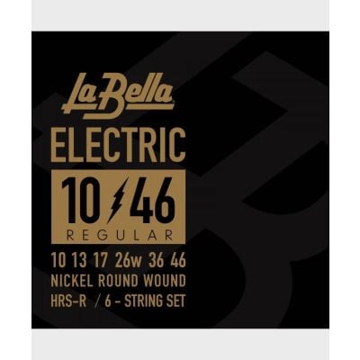 LABELLA GUITAR STRINGS - SET ELEC GTR REG 010-046