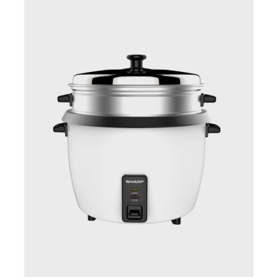 SHARP 2.8L RICE COOKER WITH STEAMER & COATED INNER POT