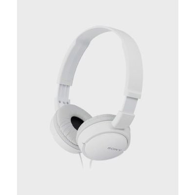SONY HEADPHONES- 30MM DOME, LIGHTWEIGHT DESIGN- WHITE MDRZX110WH
