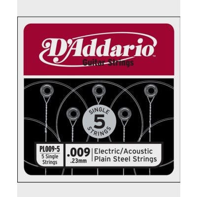 DADDARIO GUITAR STRINGS - PL009-5