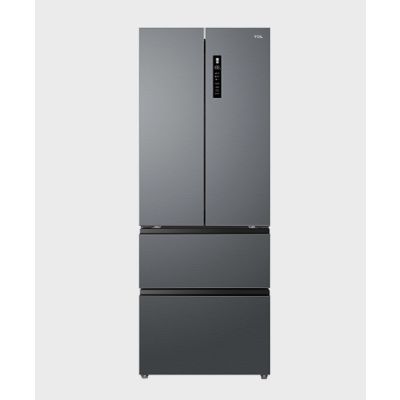 TCL REFRIGERATOR FRENCH DOOR 390L INOX A+ TRF-436WEXPA+